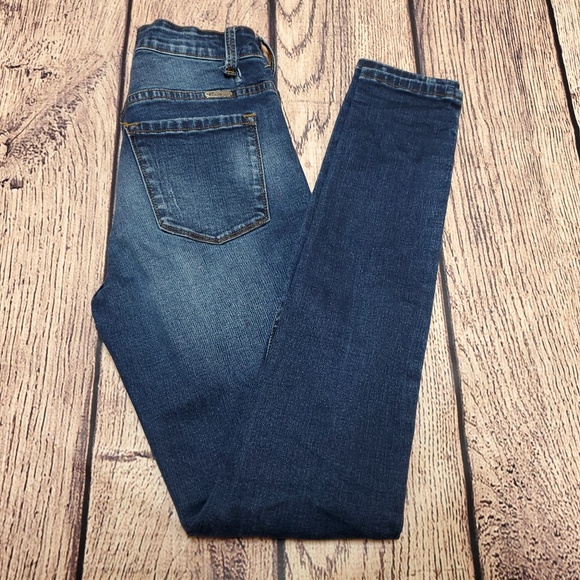 KanCan Denim - KanCan High Rise Skinny Jeans Size 25 | Destroyed